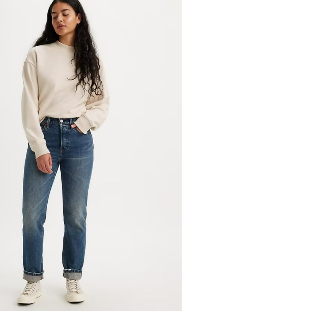 Levis 501 Classic Ltd Edition 150th Anniversary Denim Womens 30